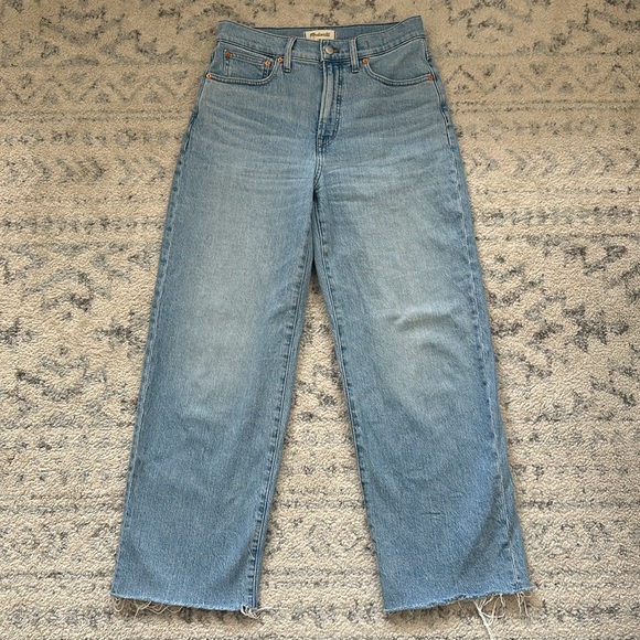 Madewell Perfect Vintage Tall High Rise Crop Jeans - Picture 5 of 10